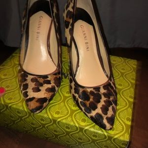 Gianni Bini cheetah heels.